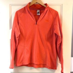 The North Face Fleece Pullover, coral, medium